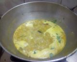 A picture of step 3 of Gujarati Dal.