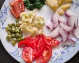 A picture of step 2 of Mix Veg Lentil Soup.