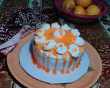 অরেঞ্জ পেস্ট্রী কেক (Orange Pastry Cake Recipe in Bengali) রেসিপি ধাপ - 13 ছবি