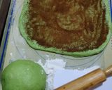 Foto langkah ke 1 dari resep Cinnamon roll dan nutela chese roll pandan.