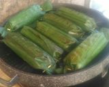 Foto langkah ke 6 dari resep Nasi bakar isi teri.