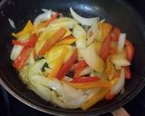 A picture of step 3 of Thanksgiving Leftover Baked Acorn Squash.