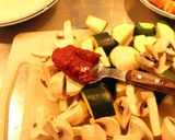 Foto del paso 8 de la receta: Ratatuil incompleto salchichado, sin tomate