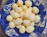 Hình bước làm 1 của món Xíu mại trứng cút sốt cà