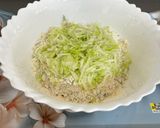 A picture of step 7 of Jowar Lauki (Bottlegourd) Thalipith.