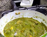 পালক চিকেন (Palak chicken recipe in Bengali) রেসিপির ধাপ 17 ছবি