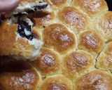 عکس مرحله 1 از دستور نان لانه زنبوری شکلاتی