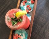 A picture of step 3 of Water melon shots.