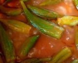 عکس مرحله 4 از دستور خورشت بامیه ولپه بدون گوشت