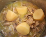 Foto del paso 4 de la receta: Crema de pollo y champiñones