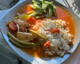 Foto del paso 19 de la receta: Pollo guisado Guatemalteco (Dificultad: Difícil😠¾) ⚠️⚠️ADVERTENCIA: Mira el medio del lado izquierdo 🙏🏻