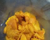 A picture of step 1 of Mango Lassi.