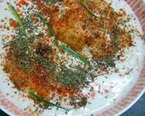 A picture of step 13 of Dahi vadas.