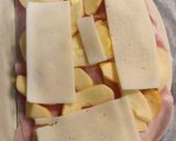Foto del paso 3 de la receta Hojaldre de jamón, queso y manzana