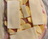 Foto del paso 3 de la receta: Hojaldre de jamón, queso y manzana