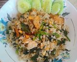 รูปขั้นตอนการทำที่ 3 ของ ข้าวผัดกะเพราไข่ดาว