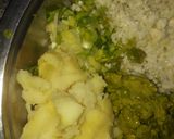 A picture of step 3 of Vegetable noodles cutlets.