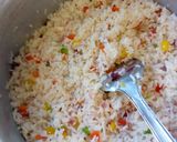 A picture of step 8 of Beef fry with fried rice.