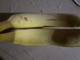 Licuado de banana frutilla y leche
