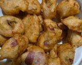 Gambar langkah 3 resipi Cucur kuchai.