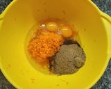 Foto del paso 1 de la receta: Budín integral de zanahoria
