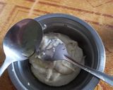 Foto langkah ke 6 dari resep Bubur Beras Ayam Tempe Buncis MpASI 6+.