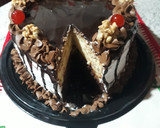 Foto del paso 3 de la receta: Torta con chantilly, ganache y crema Bariloche. 🎂