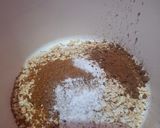 Foto langkah ke 2 dari resep Banana Almond Rolled Oat Cake.