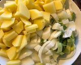 Hình bước làm 1 của món Súp bông cải xanh