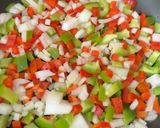 A picture of step 2 of Spanish Pisto Recipe | receta de pisto | Spanish food.