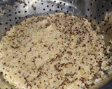 Foto del paso 2 de la receta: Bacalao gratinado con quinoa y bulgur