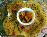 गुड़ का स्वादिष्ट पराठा (gur ka swadist paratha recipe in Hindi) रेसिपी चरण 7 फोटो