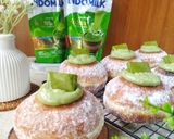 Foto langkah ke 7 dari resep Donat Vla Matcha.