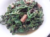 Sayur Pakis tumis Tempe