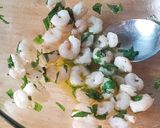 Foto del paso 2 de la receta Cebada con Feta Menta y Gambas 🍃