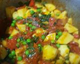 A picture of step 5 of Mixed Sabzi.