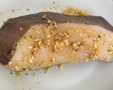 A picture of step 2 of Honey Grilled Halibut.
