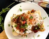 A picture of step 9 of Eggs Kejriwal.