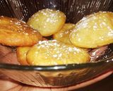A picture of step 4 of Lemon Mandazi#4weekschallenge#charityrecipe.