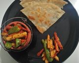 A picture of step 4 of Mix vegetable achar.