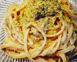 Foto del passaggio 5 della ricetta Linguine Tonno e Pistacchio