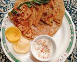 A picture of step 9 of Fusion Parantha.