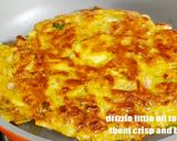 A picture of step 5 of Aloo cheela | Aloo snacks | Potato pancakes.