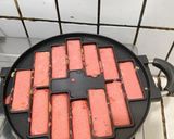 Foto langkah ke 4 dari resep Pukis Lumer Merah Putih.