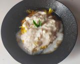 Foto langkah ke 3 dari resep Bubur singkong Tumbuk.