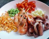 รูปขั้นตอนการทำที่ 1 ของ ส้มตำทะเล