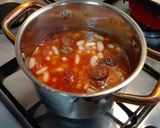 Foto del paso 5 de la receta Alubias con chorizo y jamón