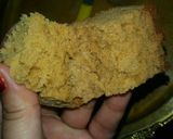 A picture of step 15 of Eggless cooker cake.