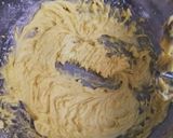 A picture of step 3 of Chocolate cake with chocolate ganache and whipped cream icing.