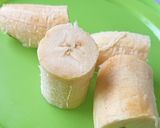 Foto del paso 1 de la receta: Medallones crocantes de plátano macho